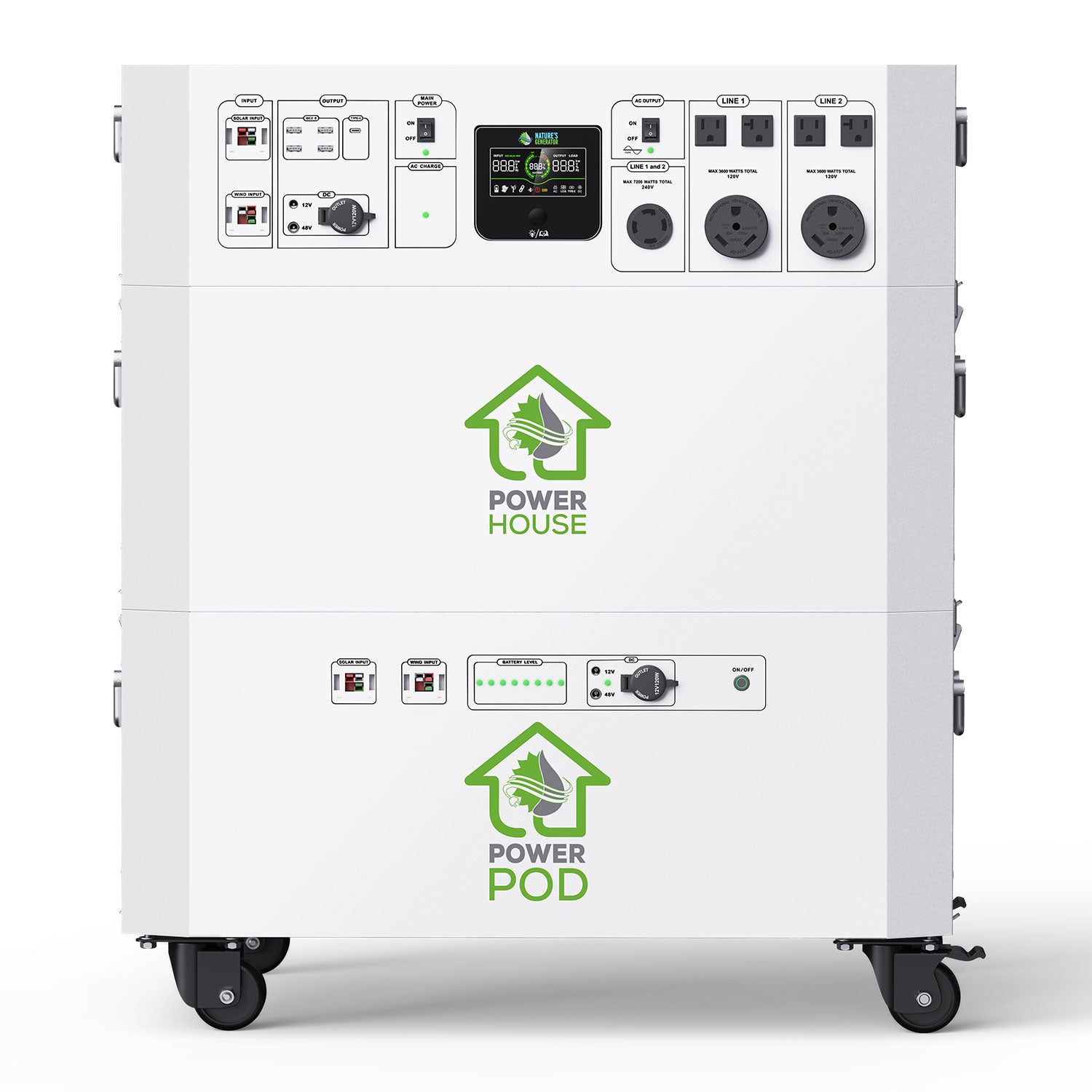 Nature's Generator Powerhouse + Power Pod