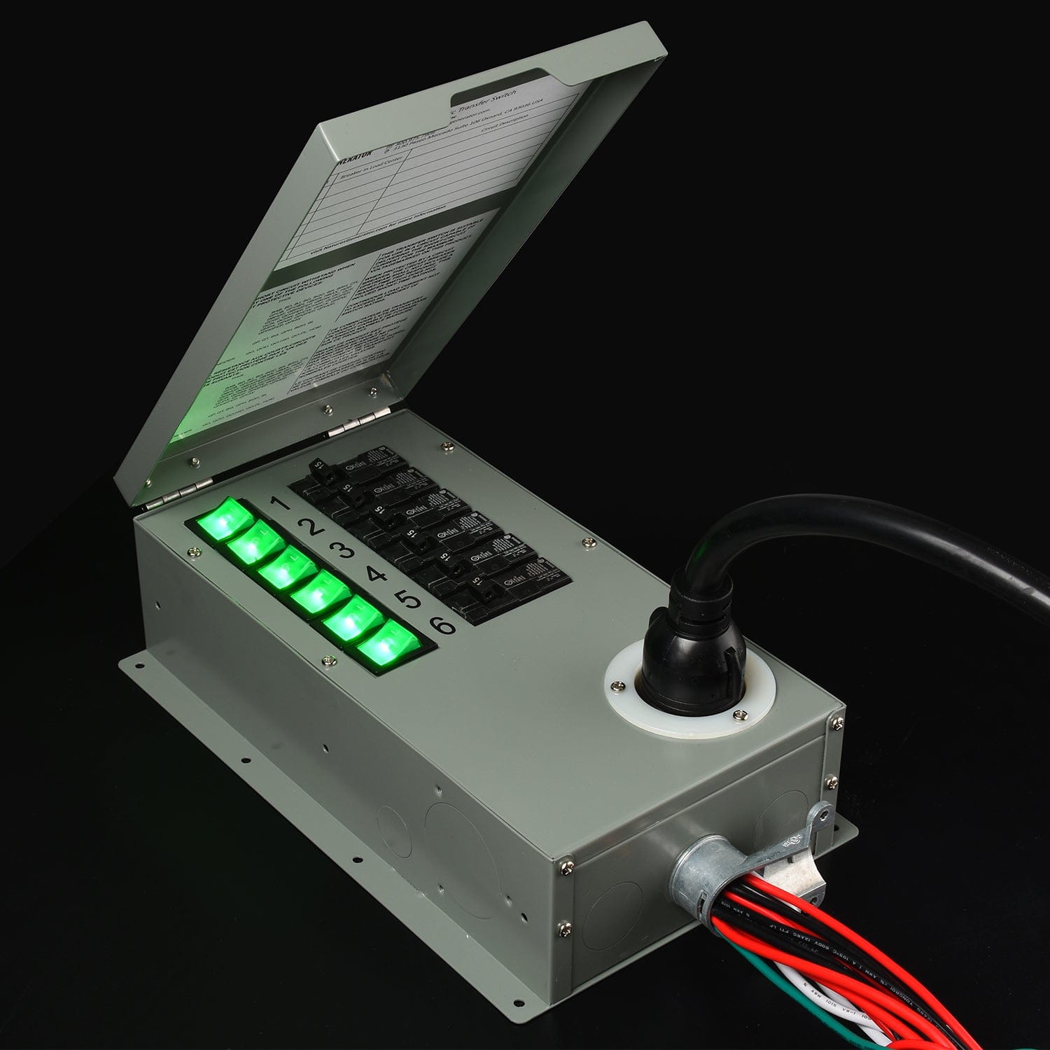 Nature's Generator Elite Transfer Switch On