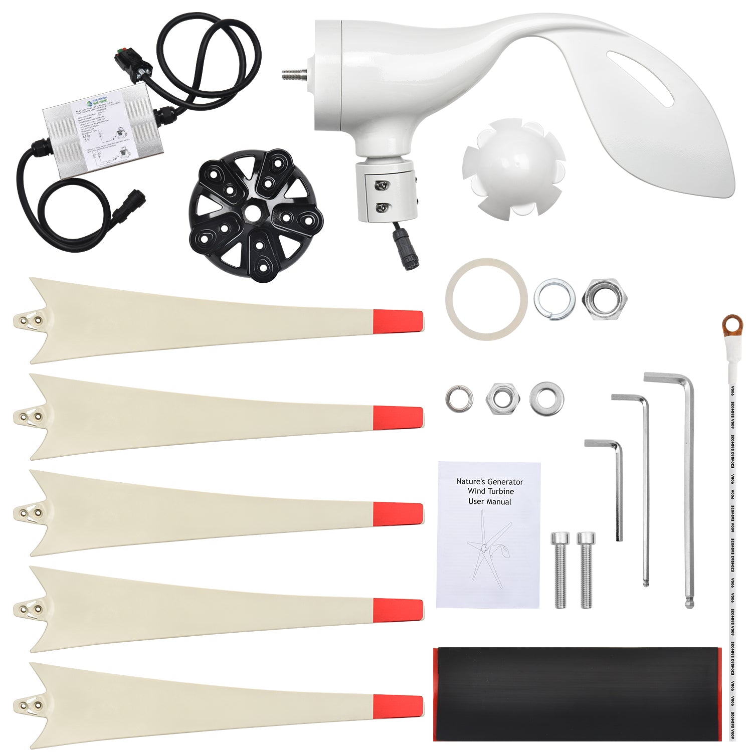 Nature's Generator Wind Turbine Parts
